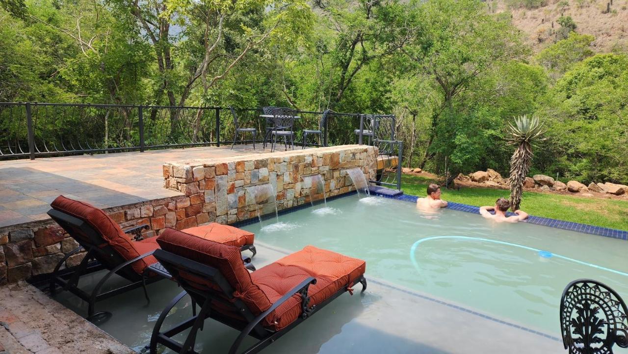 Heysbrook Estate - Luxurious Lodges In A Private Valley Waterval-Onder 외부 사진